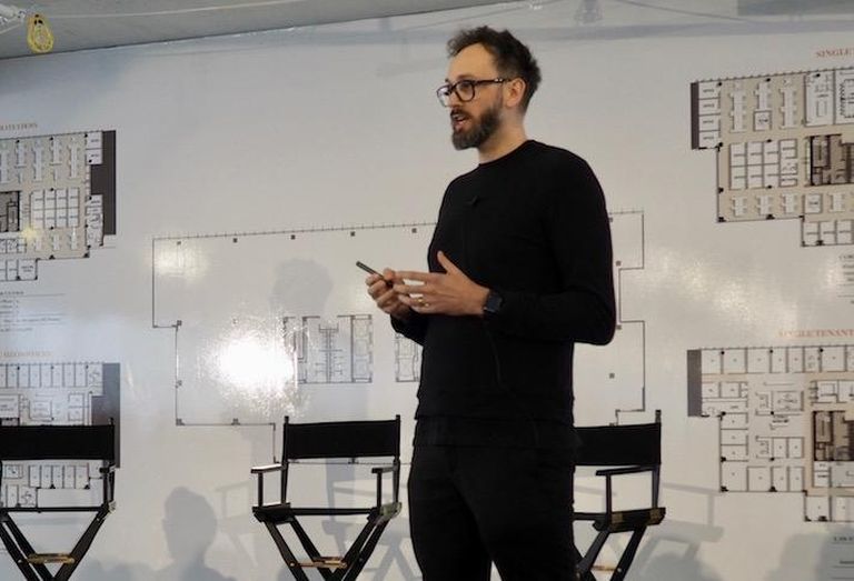 Eight Inc. President Matt Judge speaking at an Altus Group event in D.C.