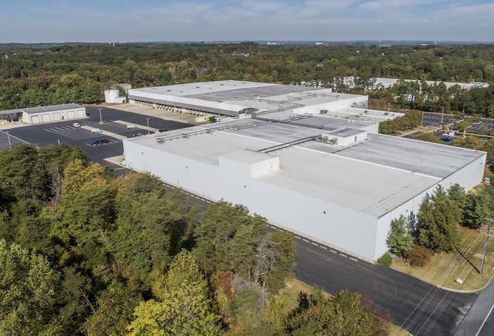 The industrial property at 8024 Telegraph Road in Severn, Maryland. 