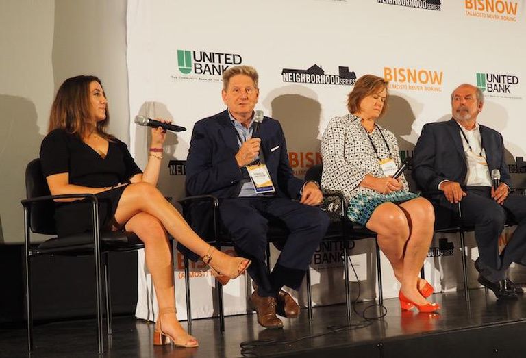 Bisnow's Liz Baker, Knutson Cos.' Donald Knutson, Rappaport's Susan Bourgeois and LandDesign's Peter Crowley