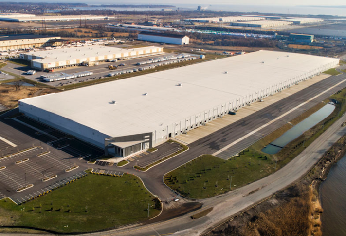 The Tradepoint Atlantic industrial development in Baltimore. 