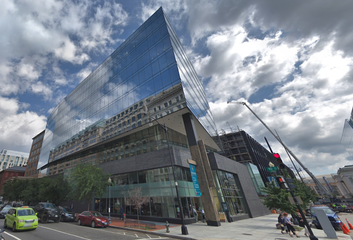 The office building at 733 10th St. NW
