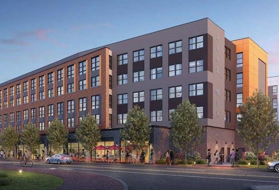 A rendering of MRP's planned project at 2442 Martin Lurther King, Jr. Ave. SE. 