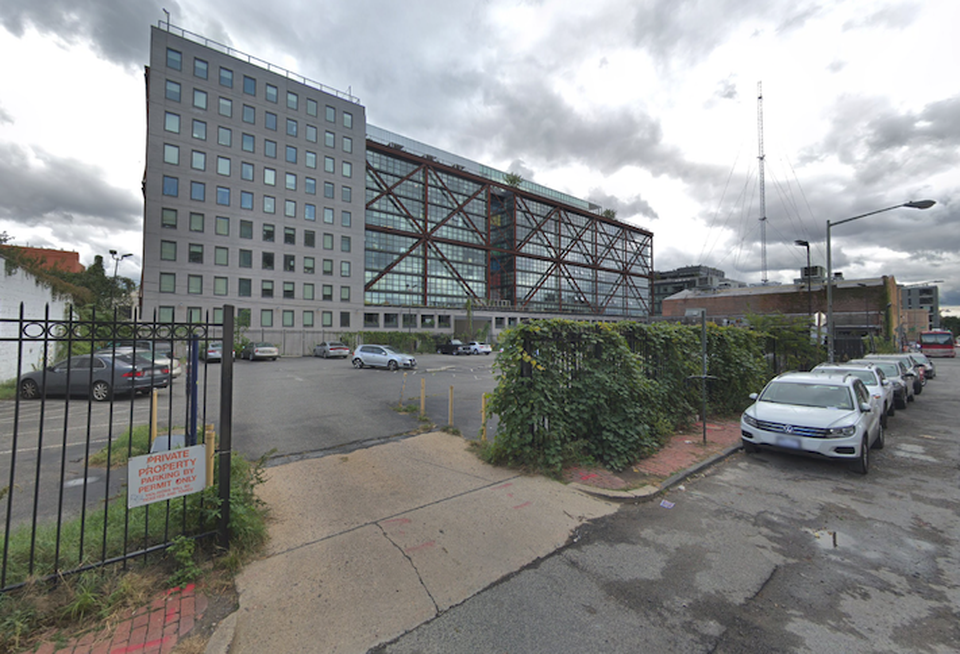 The lot at 2133 Ninth St. NW where MRP Realty plans to build 310 apartments.