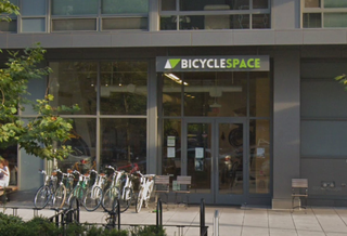 The BicycleSpace location at 440 K St. NW, which announced its closing this week