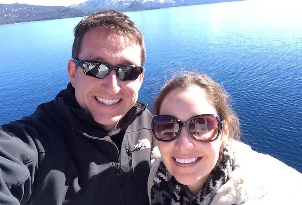 Fore Property Co.'s Jim Sullivan on vacation with his wife
