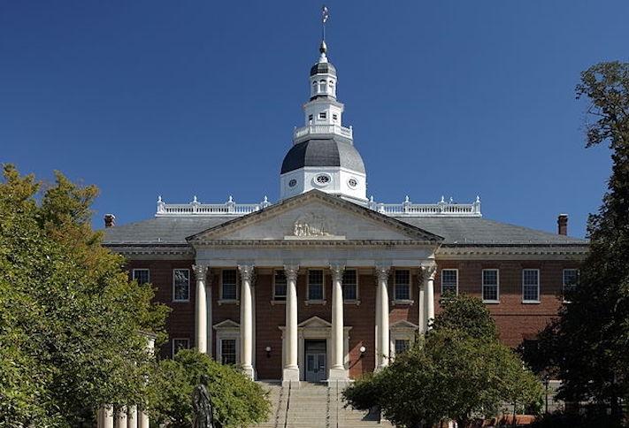 The Maryland State House in Annapolis. 