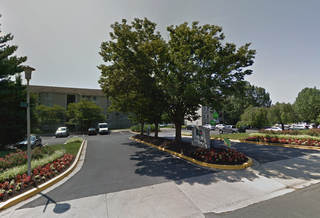 The entrance to the Centre at Silver Spring apartments, formerly branded as Knight Bridge, at 3310 Tea Garden Circle