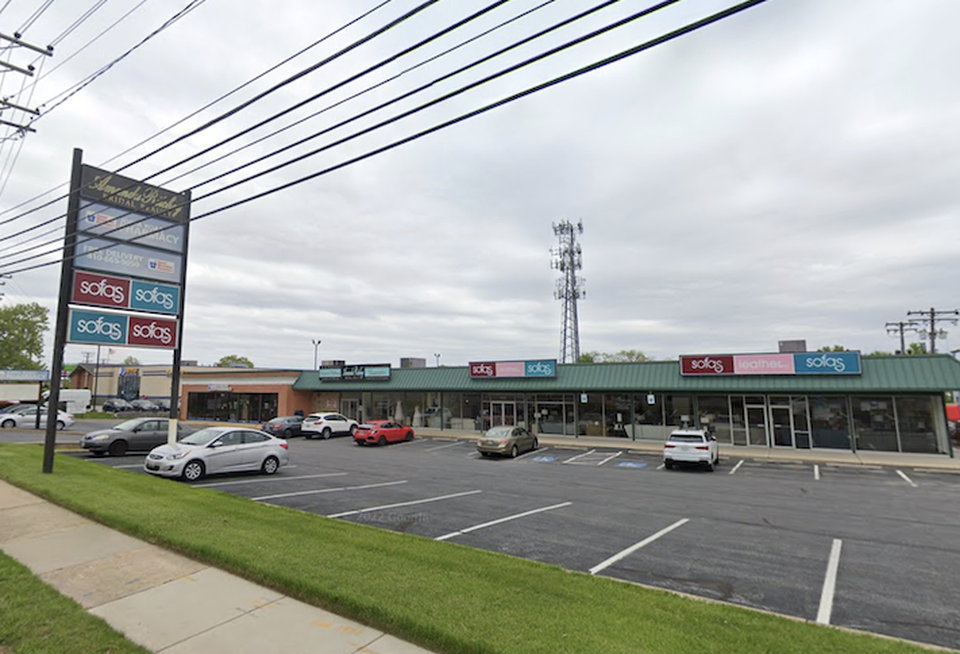 The retail center at 1901-1907 East Joppa Road.