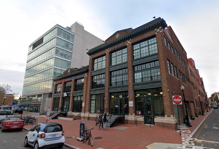 The Wonder Bread Factory building in Shaw, where WeWork is closing its coworking space. 