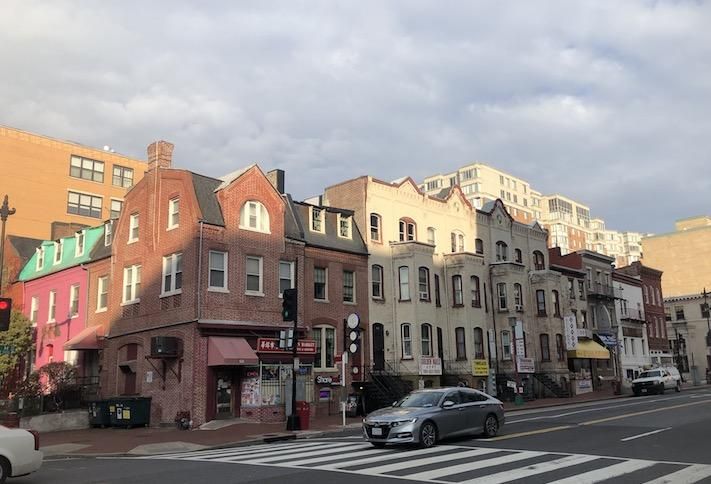 The 500 block of H Street NE, where Acumen is planning its hotel project