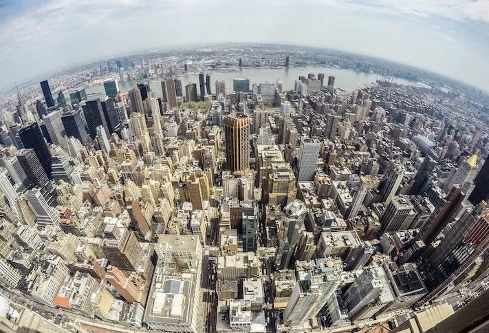 New York City skyline manhattan 