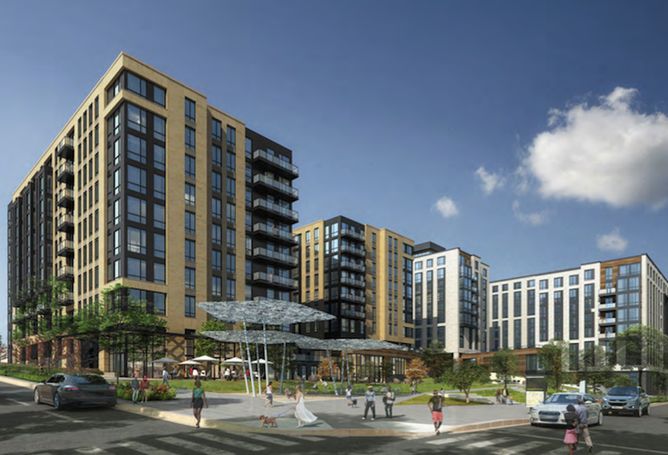 A rendering of the Sursum Corda development