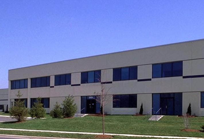 The industrial building at 6401 Manor Road in Beltsville