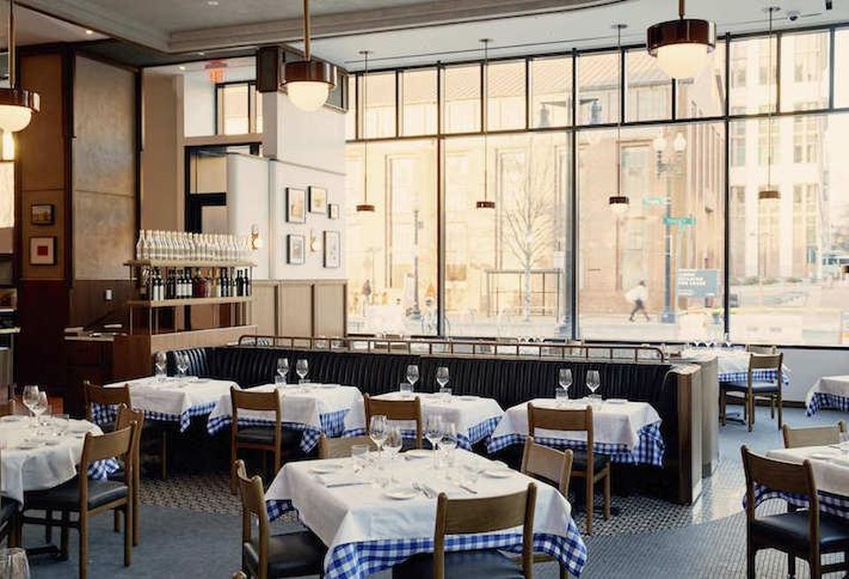 The Maialino Mare restaurant at the Thompson Hotel Washington D.C.