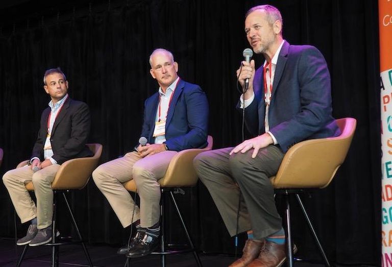 Willco's Gary Cohen, LCOR's Harmar Thompson and Federal Realty's Jay Brinson. 