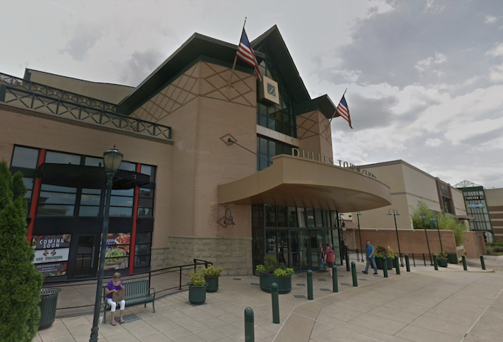 Northern Virginia's Dulles Town Center mall, which sold in 2020 after going through foreclosure. 