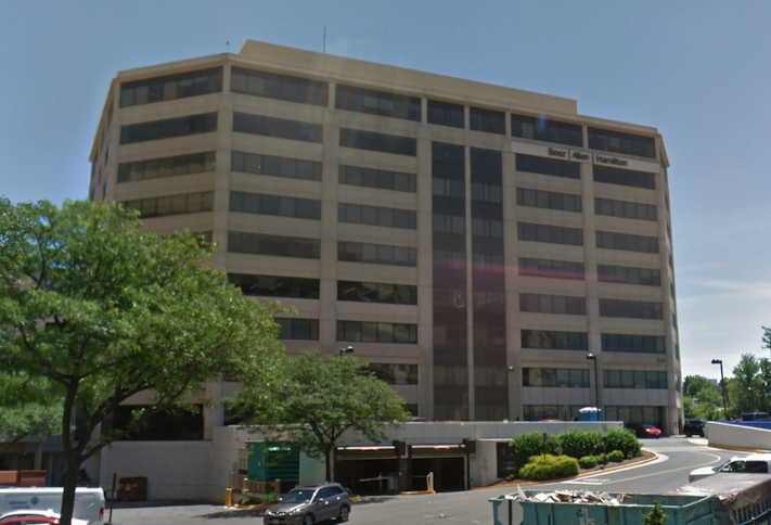 The John Marshall II office building at 8283 Greensboro Drive in Tysons