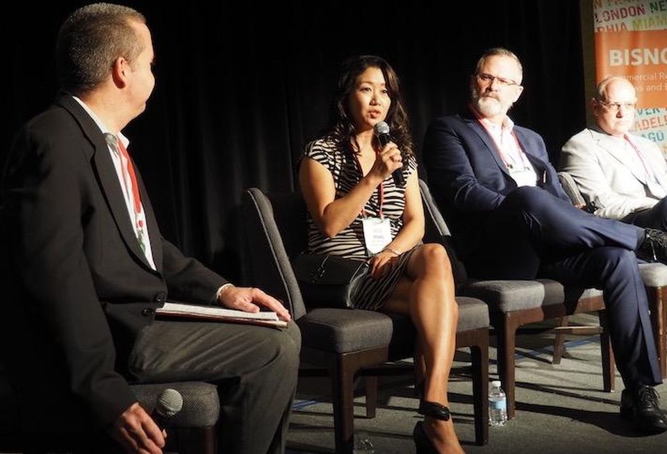 Cherry Bekaert's Steven Kenney, Jair Lynch's Ruth Hoang, Fulcrum's Andrew Lyons and Roadside's Richard Lake. 