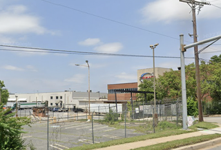 The industrial property that WMATA leased at 6304 Sheriff Road in Landover, Maryland. 