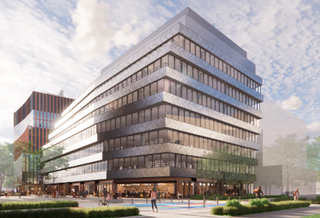 A rendering of Harvard's Enterprise Research Campus. 