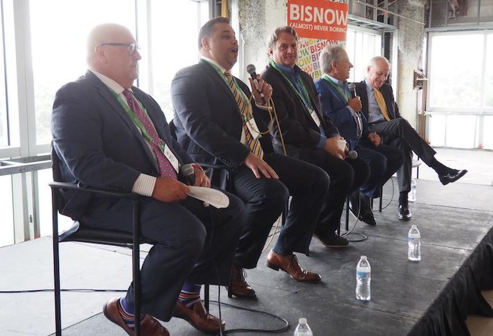 Pillsbury's James Bobotek, Cushman & Wakefield's Darian LeBlanc, Edens' Steve Boyle, Perseus TDC's Bob Cohen and Stonebridge's Doug Firstenberg