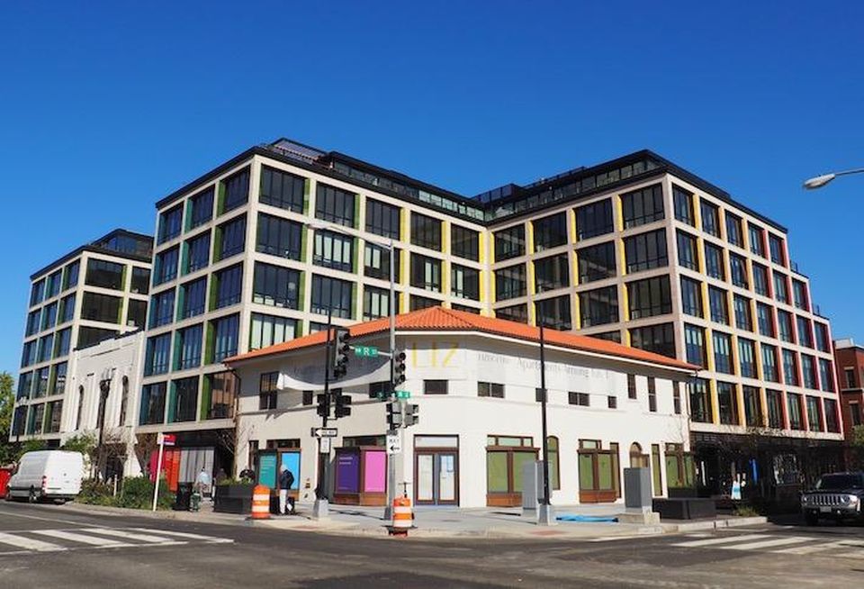 The Liz mixed-use project at 14th and R streets NW