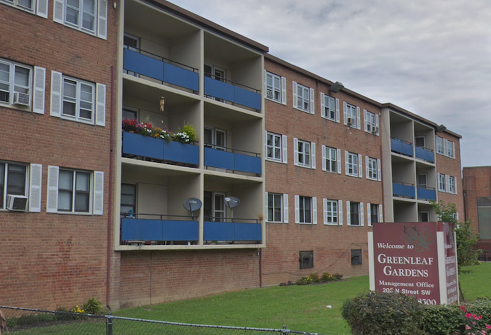 The Greenleaf Gardens public housing community