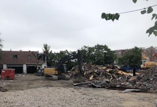 Construction underway at the 2607 Reed St. NE site