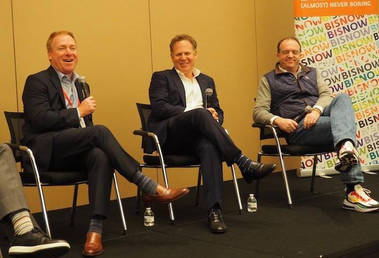 Choice Hotels International's David Pepper, Dream Hotel Group's David Kuperberg, and MCR's Tyler Morse. 