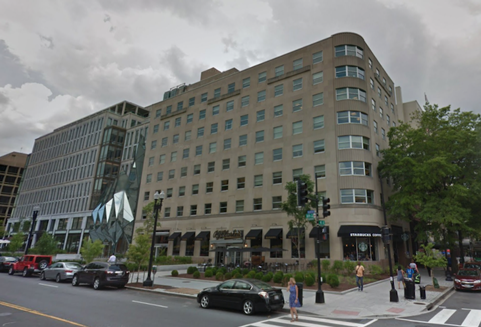 The office building at 1600 K St. NW