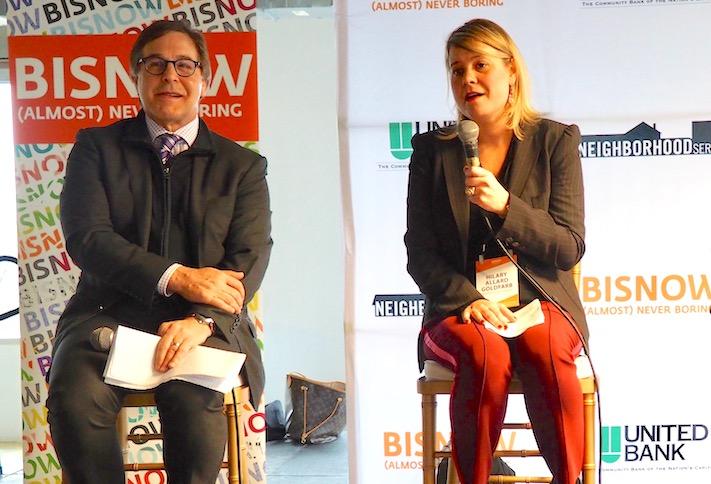 The Meridian Group's Gary Block and Rockefeller Group's Hilary Allard Goldfarb