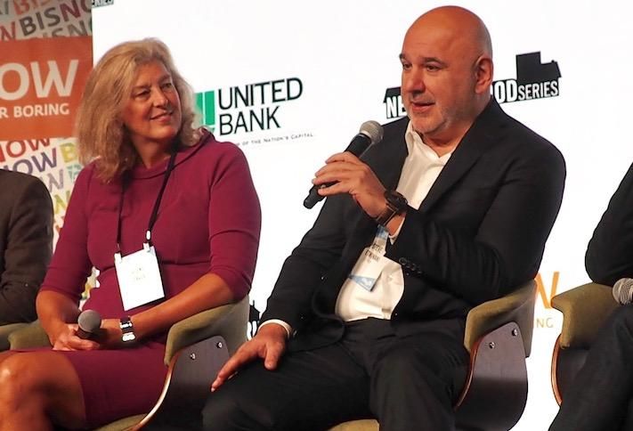 Urban Atlantic's Vicki Davis and RCP Development's Steve Etminani