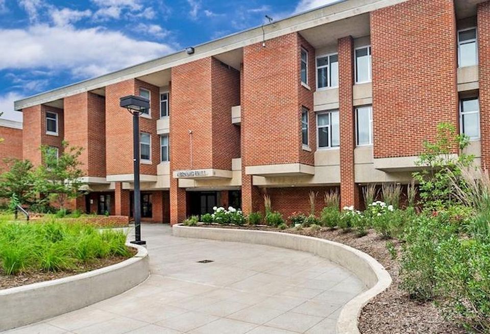 The Abrams Hall building on the Walter Reed campus.