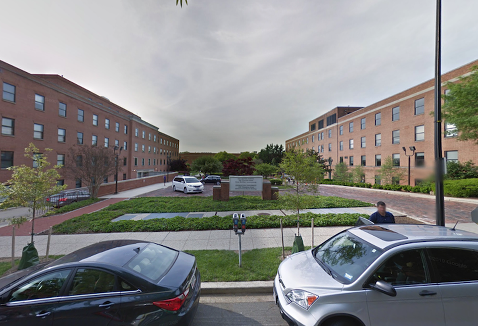 The Green and Harris buildings at 2001 Wisconsin Ave. NW and 3300 Whitehaven St. NW.