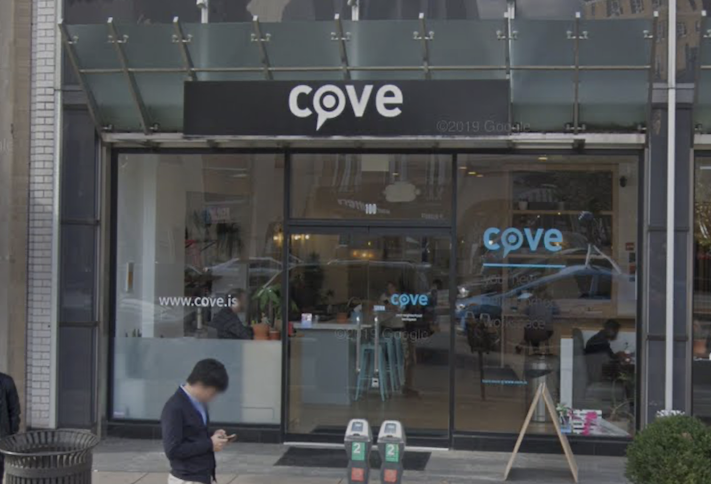 A Cove workspace in 2018. The firm has since moved into the proptech space.