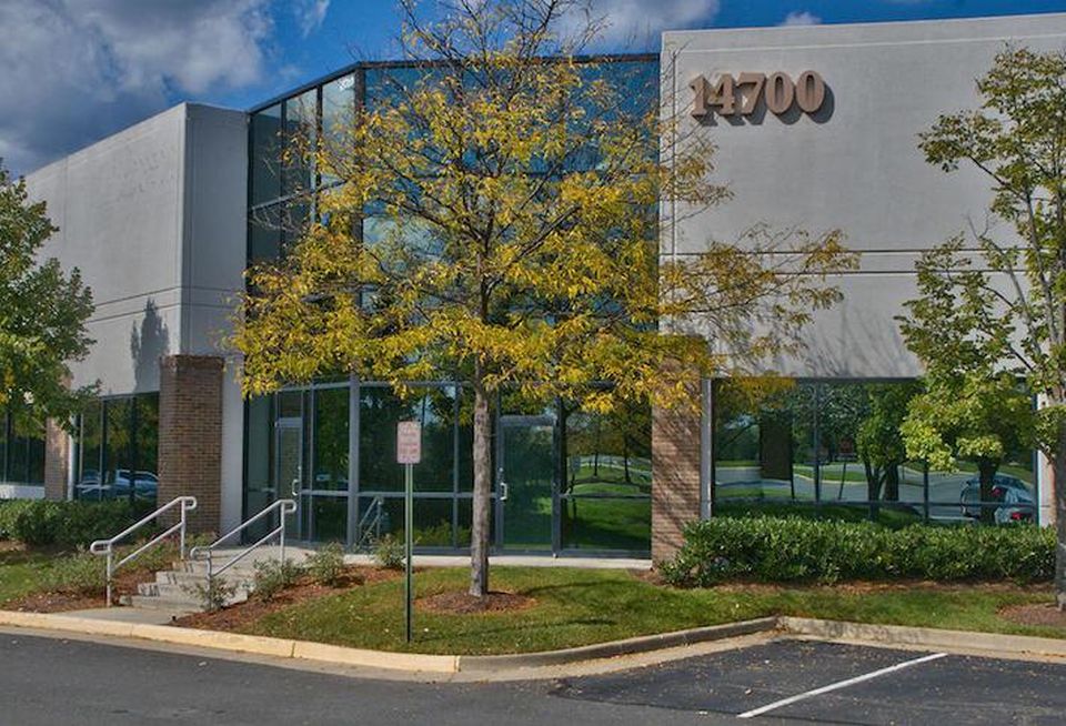 The flex-industrial building at 14700 Avion Parkway