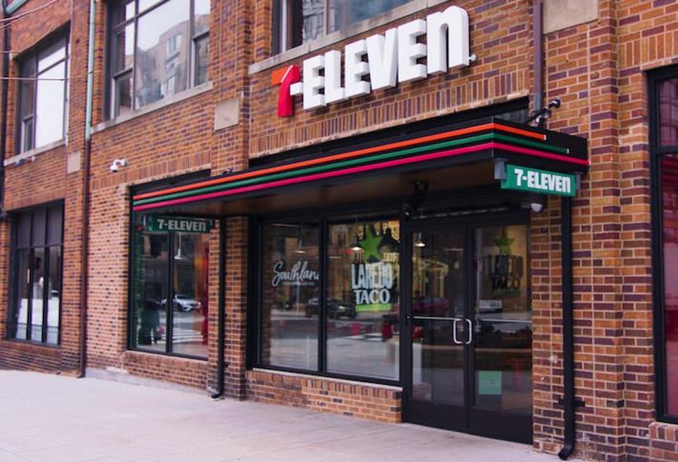 The new 7-Eleven location in D.C.  at 504 K St. NW. 