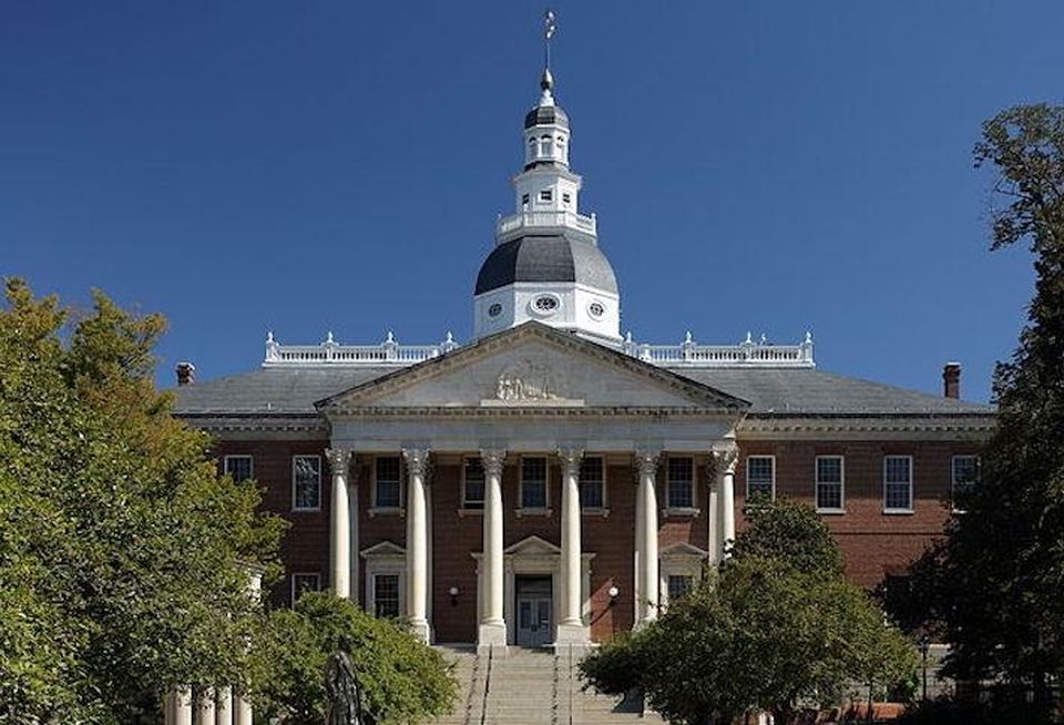 The Maryland State House in Annapolis.