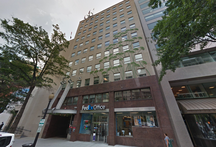 The office building at 1612 K St. NW