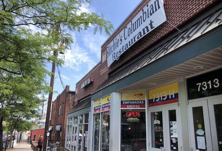 Ritchie's Columbian Restaurant, which opened in September at 7313 Baltimore Ave. in College Park. 