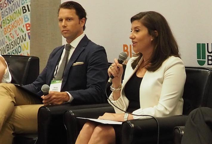 Federal Realty's Mike Ennes and JBG Smith's Andrea Murray
