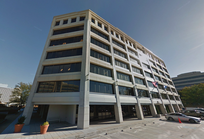 The office building at 1945 Old Gallows Road in Tysons