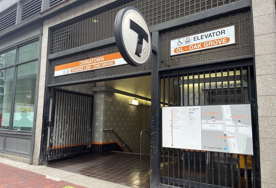 Chinatown orange line station.