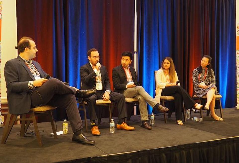 Cobu's Benjamin Pleat, ARX Urban's Benjamin Moll, Common's Brian Lee, Kin's Britt Zaffir and Tishman Speyer's Jenny Wong
