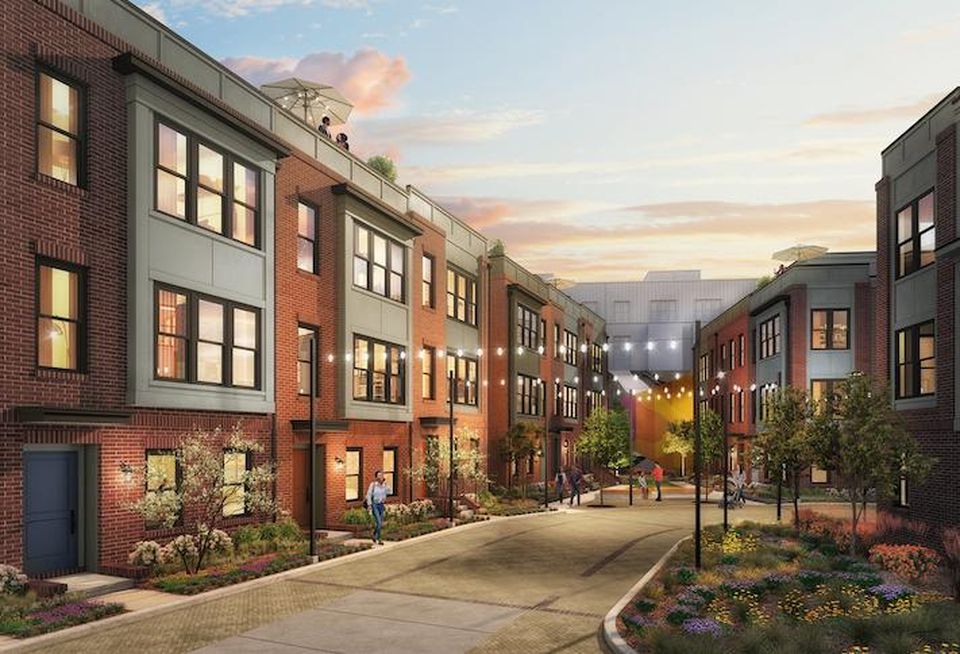 A rendering of the Riggs Park Place development in D.C.'s Fort Totten neighborhood.