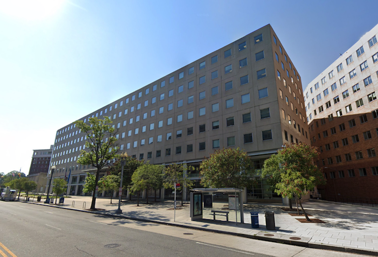 The 20 Massachusetts Ave. NW office building. 