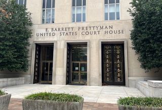 The courthouse building in D.C.'s Judiciary Square that is home to the U.S. Court of Appeals for the D.C. Circuit. 