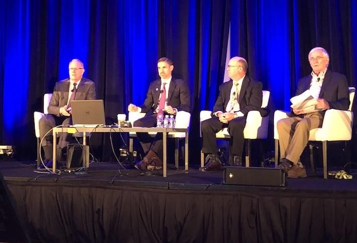 Avanath Capital's John Williams, CityView's Sean Burton, Erie Regional Chamber's James Grunke and ULI's Tom Murphy