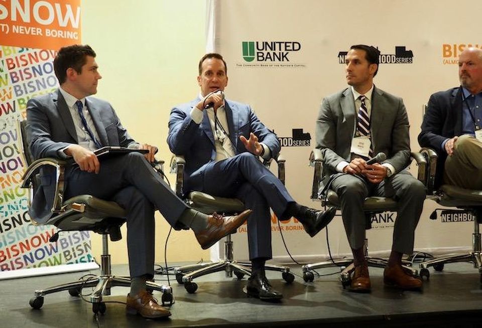 Walsh, Colucci's Andrew Painter, Comstock's Tim Steffan, LCOR's Josh White and SCG Development's Stephen Wilson