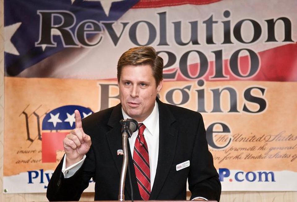 MA House Representative Geoffrey Diehl on 2010 campaign trail for Plymouth District State Representative.